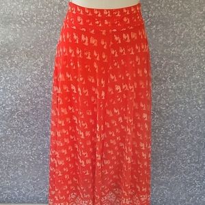 New directions maxi skirt size small